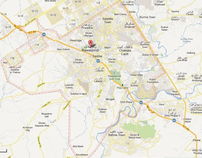 Rawalpindi postal codes 2025