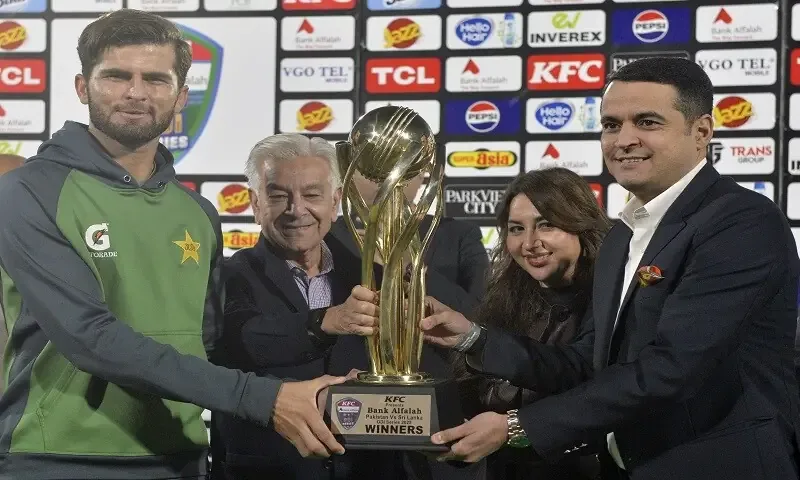 Shaheen Afridi win series