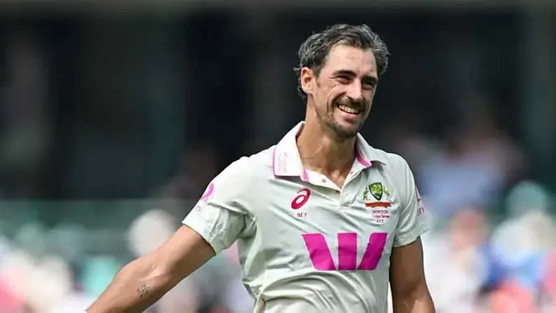 Mitchell Starc Named ICC Men’s Player of the Month for December