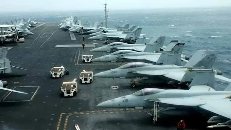 US Naval 'Armada' Heading to Middle East, Trump Warns Iran