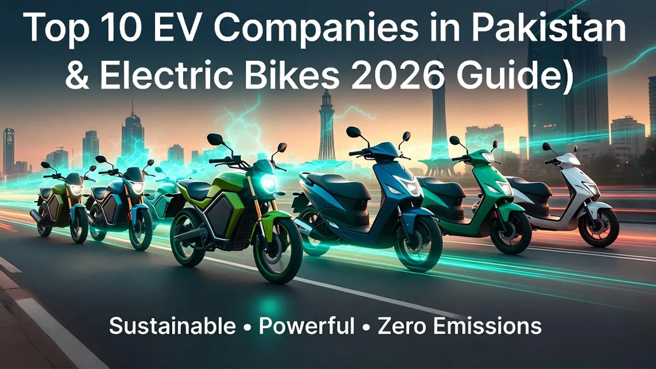 Top 10 EV Companies in Pakistan & Their Electric Bikes (2026 Guide)
