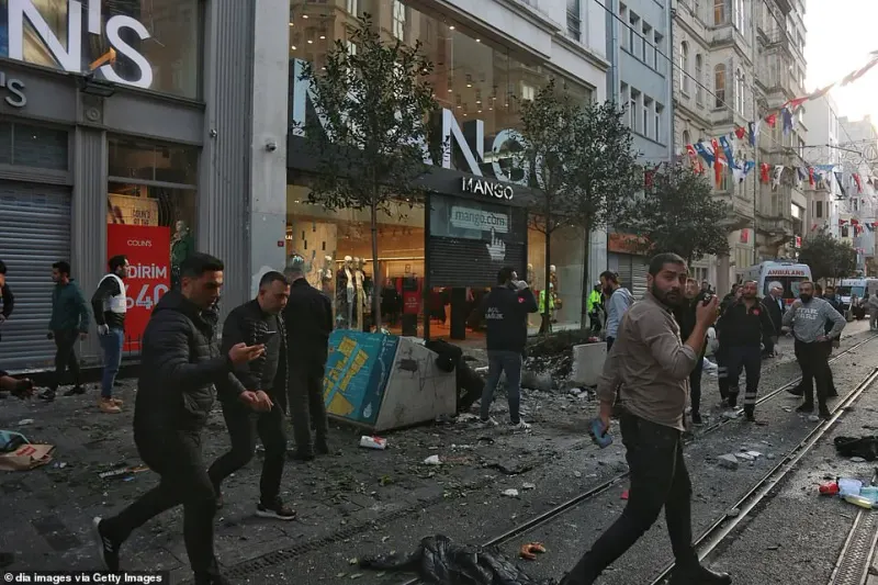 Several dead, and many injured in an explosion on Istanbul's Istiklal Street