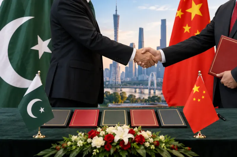 Five Agreements Signed to Boost Pakistan-China Economic Ties