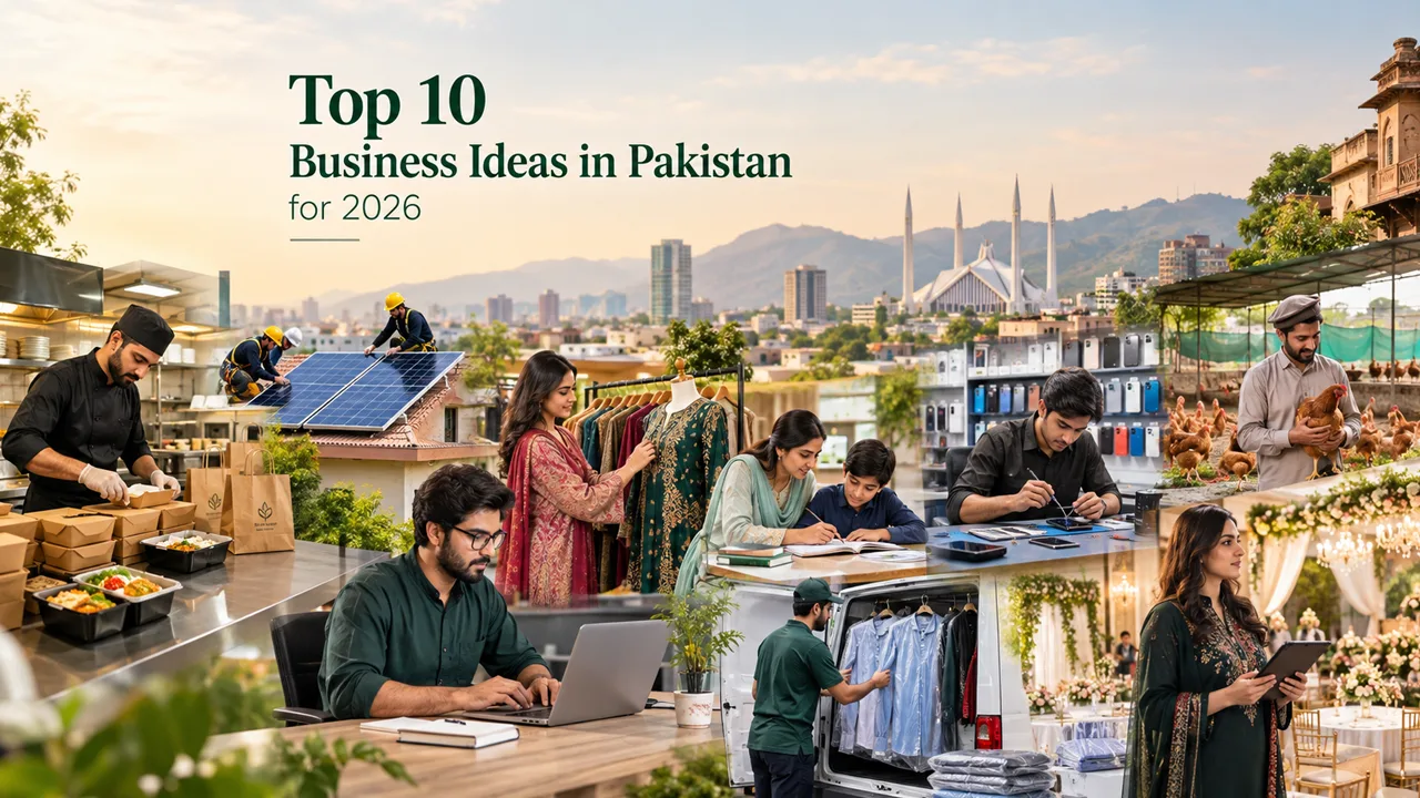 Top 10 Business Ideas in Pakistan