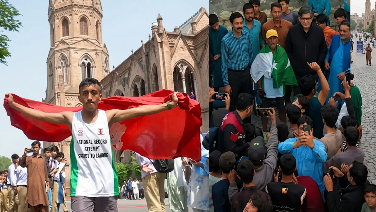 GCU Student Completes 1,100km Run to Skardu