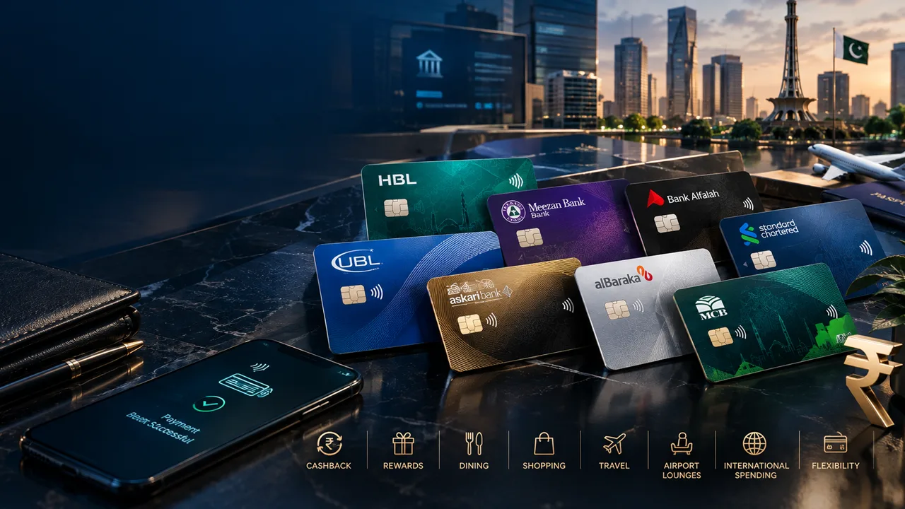 Top 10 Credit Cards in Pakistan