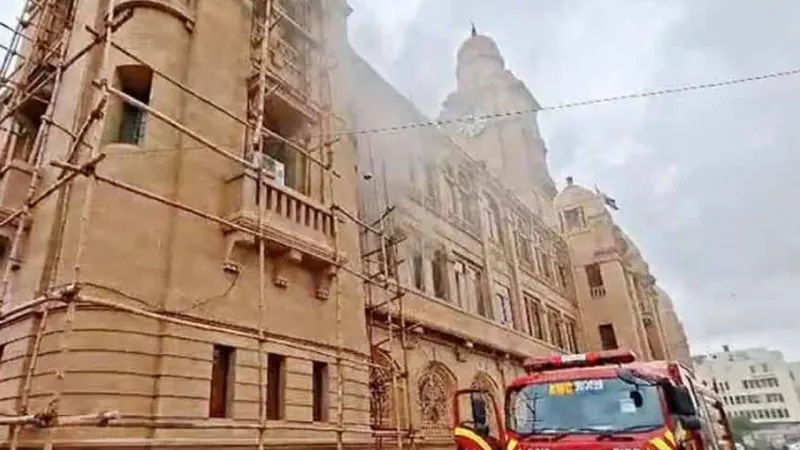 Fire Breaks Out at Karachi Mayor's Office, Extensive Damage Reported