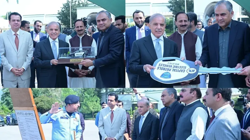 PM Launches Green Policing Initiative with New Electric Vehicles for Islamabad Police