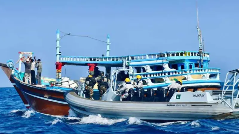 Navy Seizes Over 2,800kg Narcotics Worth $750m in Arabian Sea