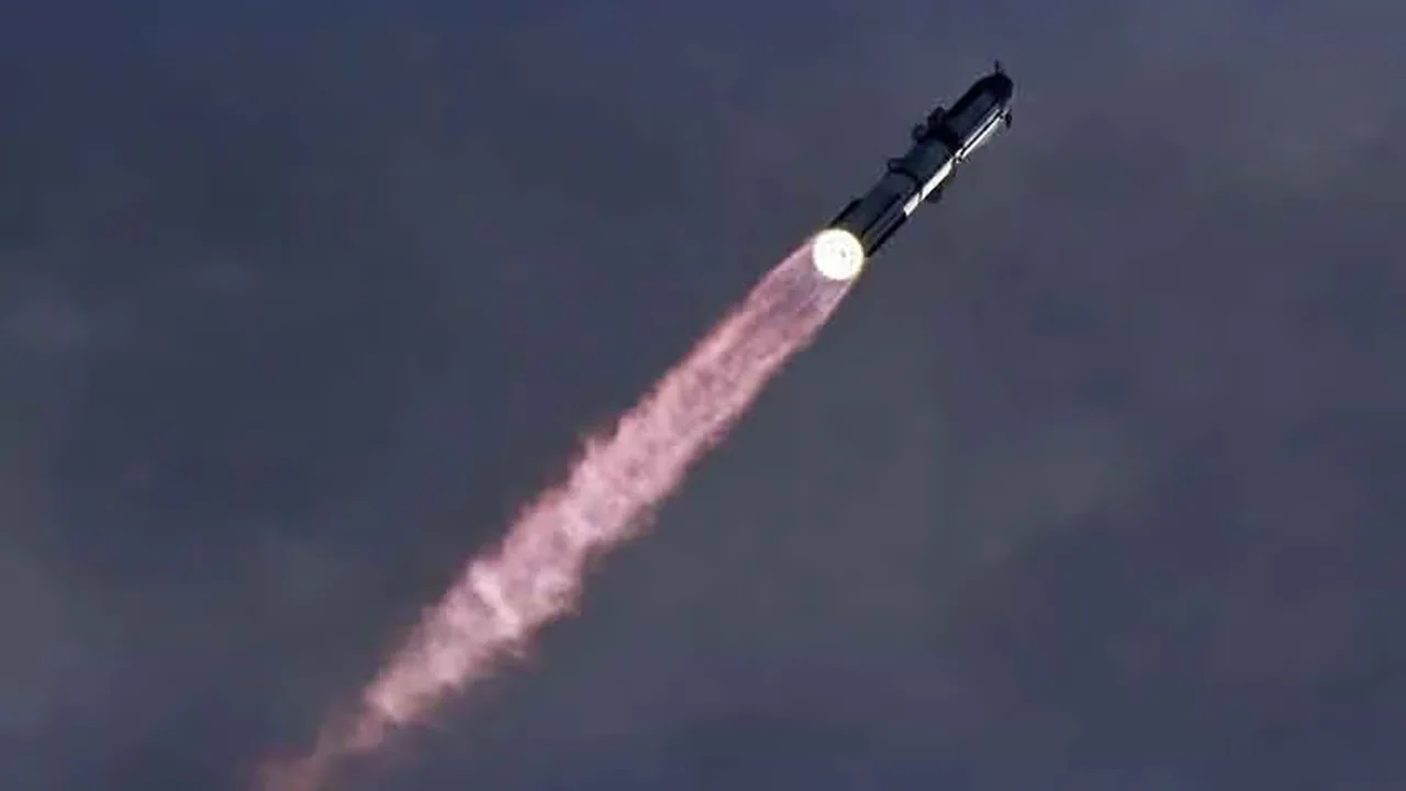 ✨ Generate image SpaceX Starship Reaches Orbit for the First Time, Deploys 26 Starlink Satellites SpaceX Starship Reaches Orbit for the First Time, Deploys 26 Starlink Satellites Alt text (describes the picture for screen readers and Google Images)