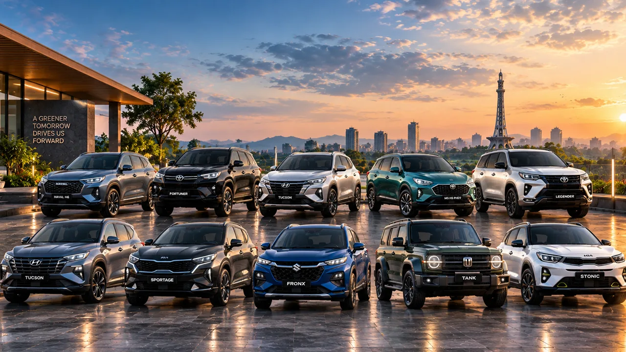 Top 10 SUVs in Pakistan