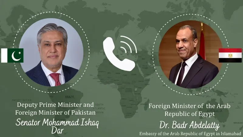 Strengthening Ties: Pakistan and Egypt Discuss Regional Cooperation