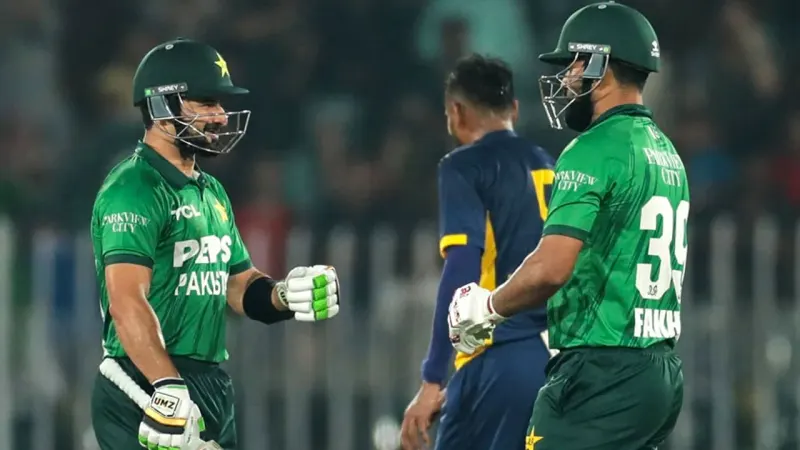 Pakistan Beat Sri Lanka by 4 Wickets in First T20I in Rawalpindi