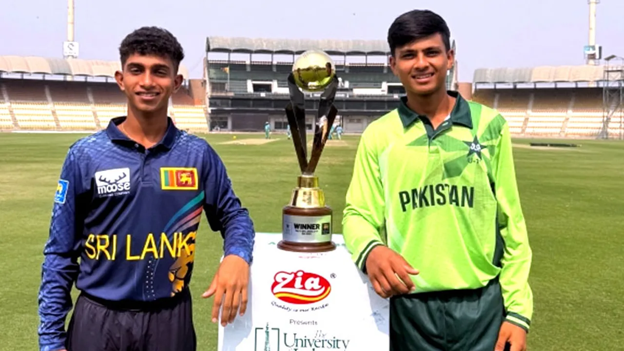 Pakistan, Sri Lanka U17 Five-Match ODI Series Begins in Multan