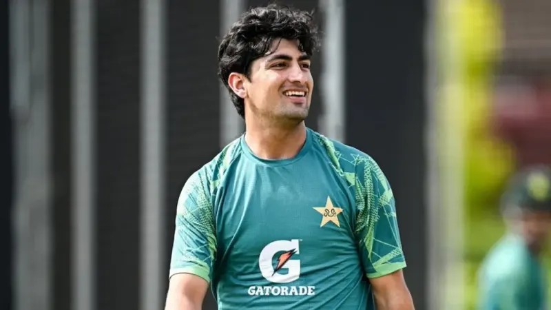 Naseem Shah Returns With Three Wickets for Pakistan