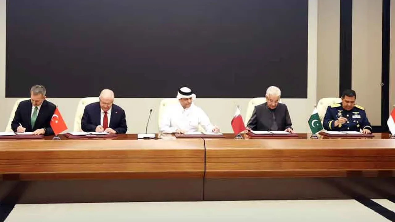 Pakistan, Türkiye, Qatar, Indonesia Sign Badr Defence MoU
