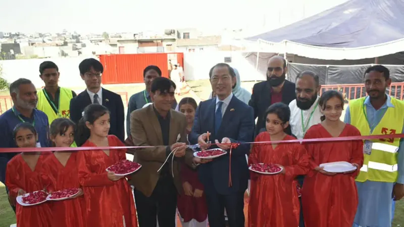 Japan-Funded Girls’ Primary School Opens in Islamabad