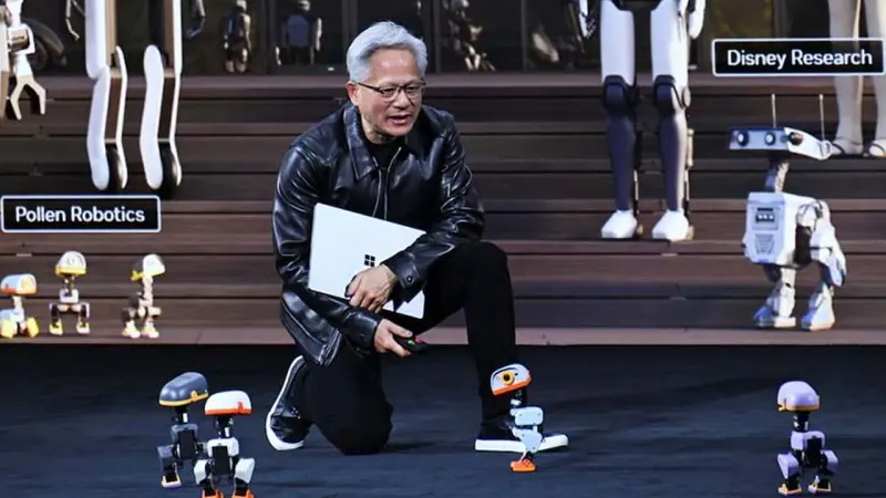 Nvidia’s Jensen Huang Rejects AI Doomsday Warnings