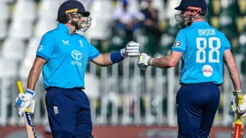 England Smash Record 429 in Rawalpindi; Brook Hits 202
