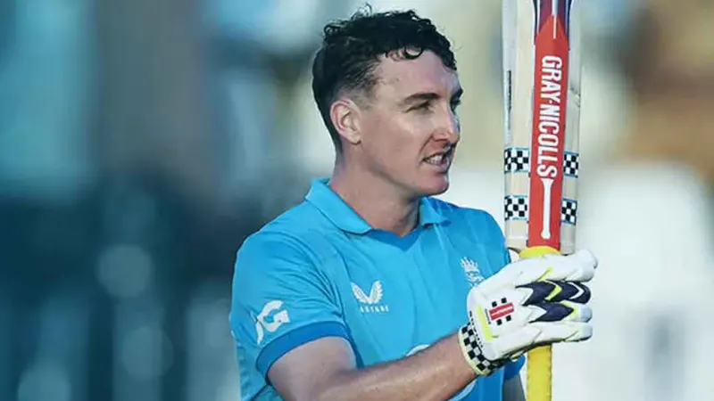 Harry Brook Scores Fastest ODI Double Century in 114 Balls