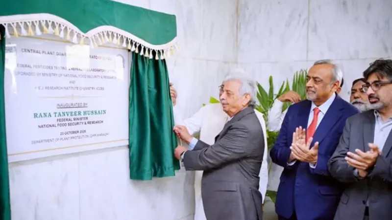 Karachi Plant Quarantine, Pesticide Labs Upgraded