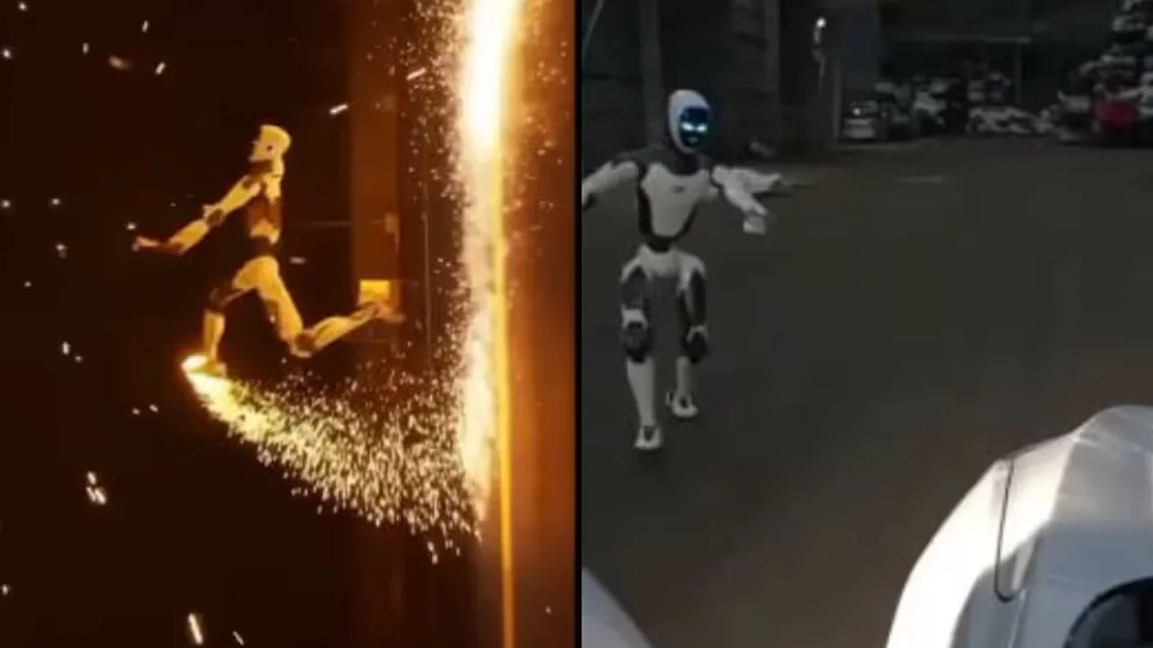 China Unveils Kung Fu Robot That Can Smash Car Doors: Meet the H2-X