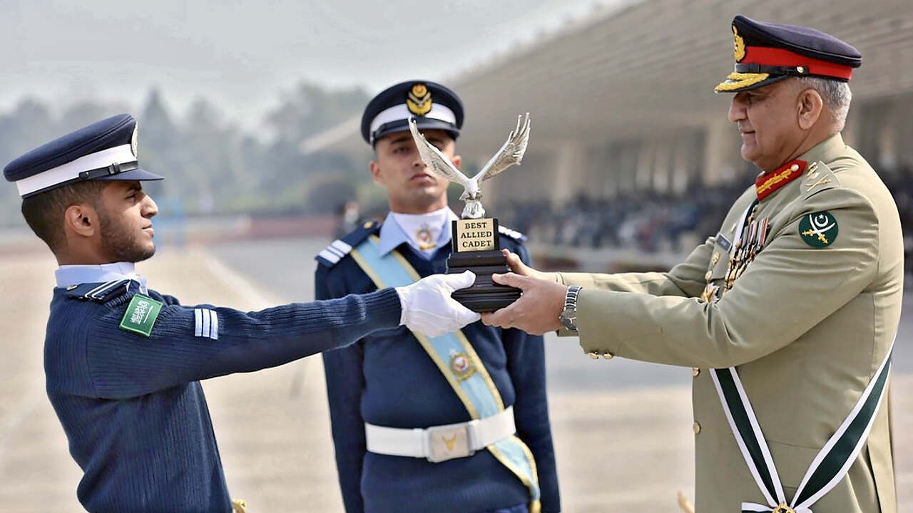 Pakistan Air Force Academy: 5 Saudi Cadets Graduated
