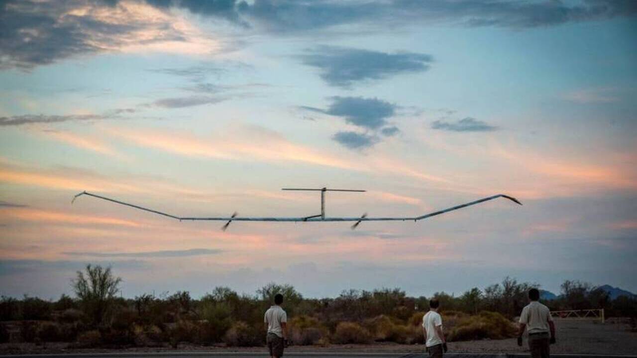 Airbus Solar Powered Drone fly for 18 days Straight