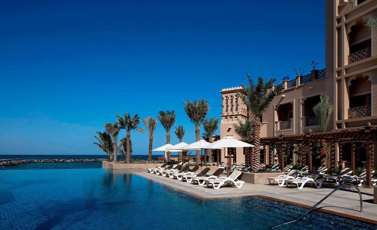 Pool View at the Sheraton Sharjah Beach Resort & Spa