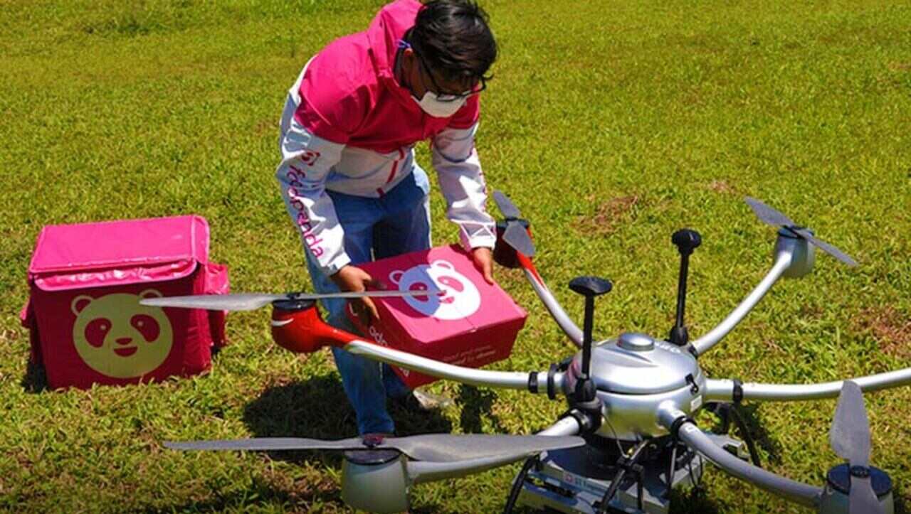 Foodpanda Launch "Pandafly" Drones for Food Delivery