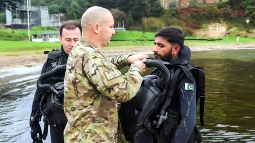Special Operations Forces (SOF) of Pakistan and Turkey Navy participated in bilateral exercise "Eldiz" held in Turkey.