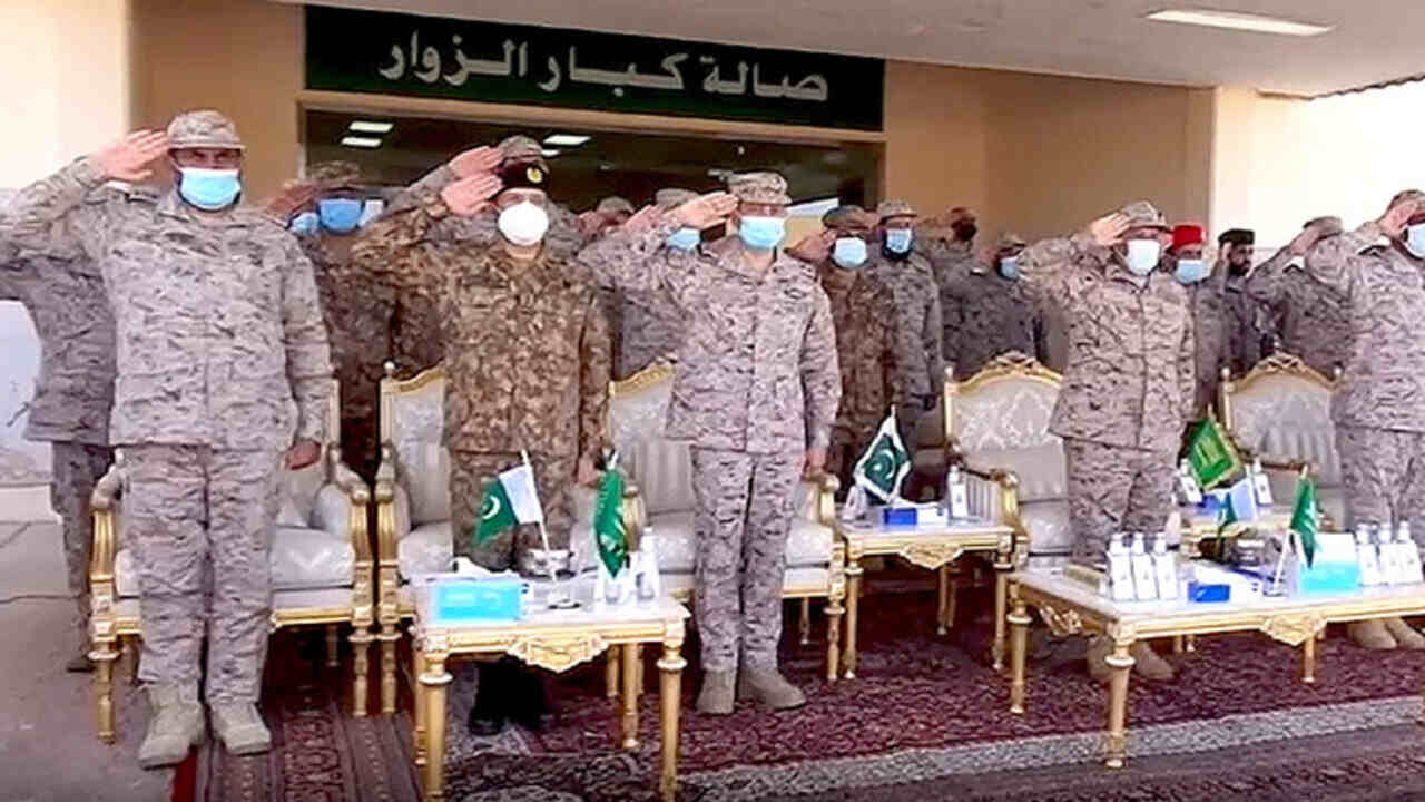 Pakistan-Saudi troops