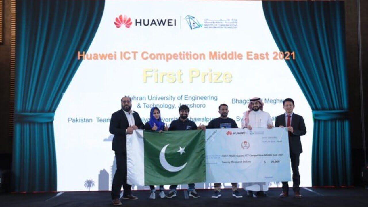 Pakistani students win big at ICT Middle East competition in Saudi Arabia