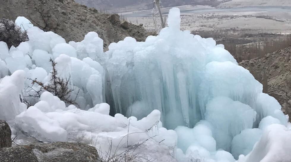 GB Locals Build Artificial Glaciers to Freeze, Store Water
