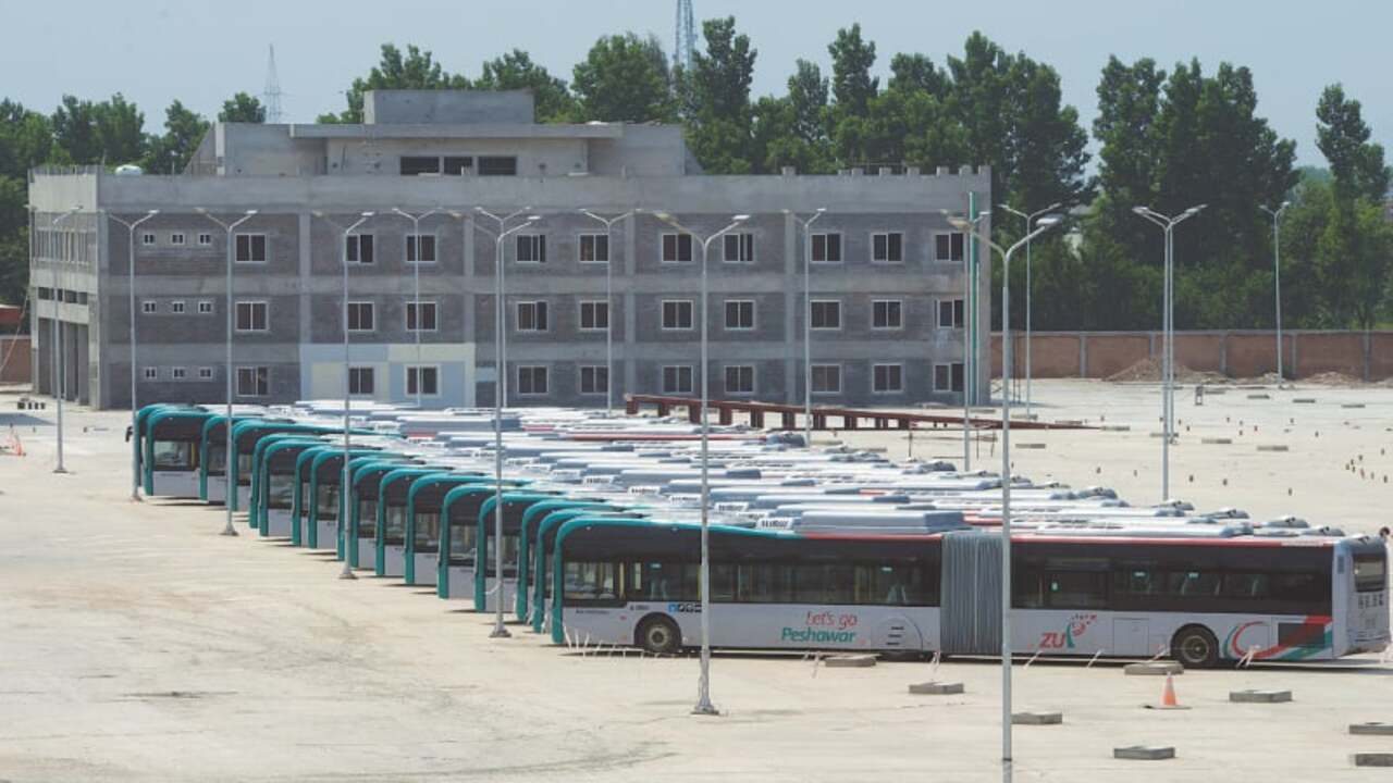 Peshawar megabus terminal