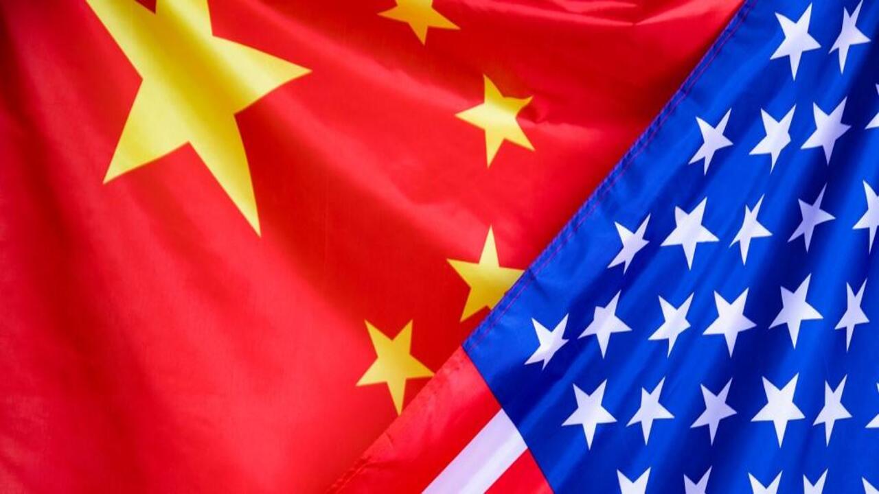 China and USA cold war