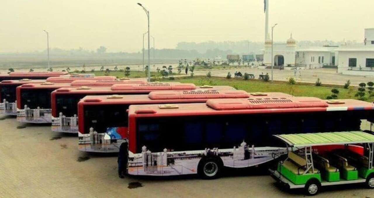 Punjab launched Lahore to Kartarpur Bus Service
