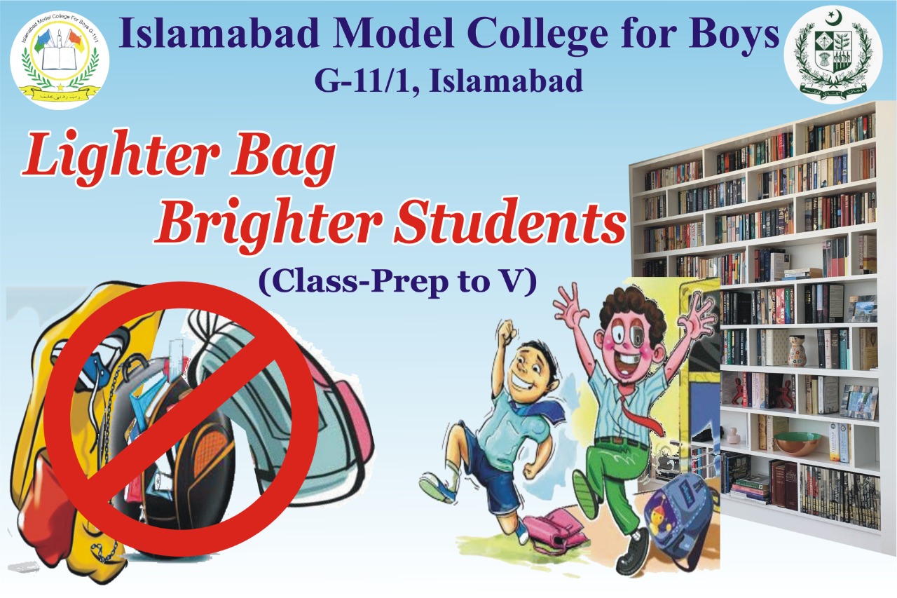 Govt launched "Lighter Bags" initiative for classes 1-5
