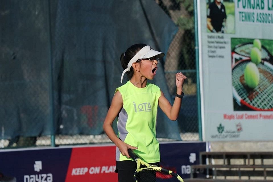 Haniya Minhas ranked in Top 3 in Asian Tennis Sports