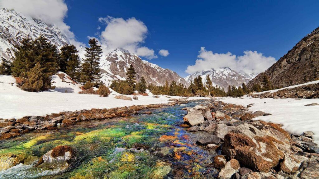 Satrangi Lake. Naltar Valley, Gilgit Baltistan Pakistan: Top 10 Must Visit Places in Pakistan