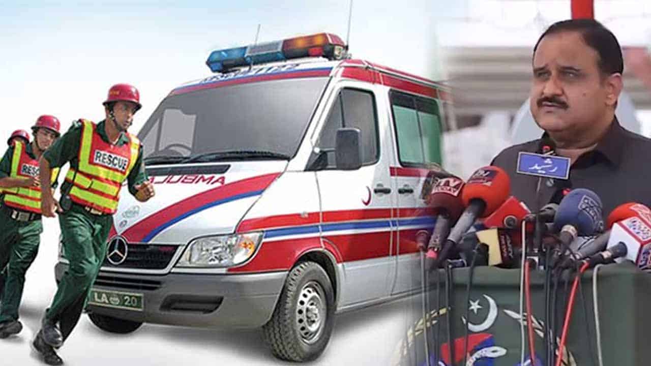 Punjab CM to launch Rescue 1122 Services in 79 tehsils