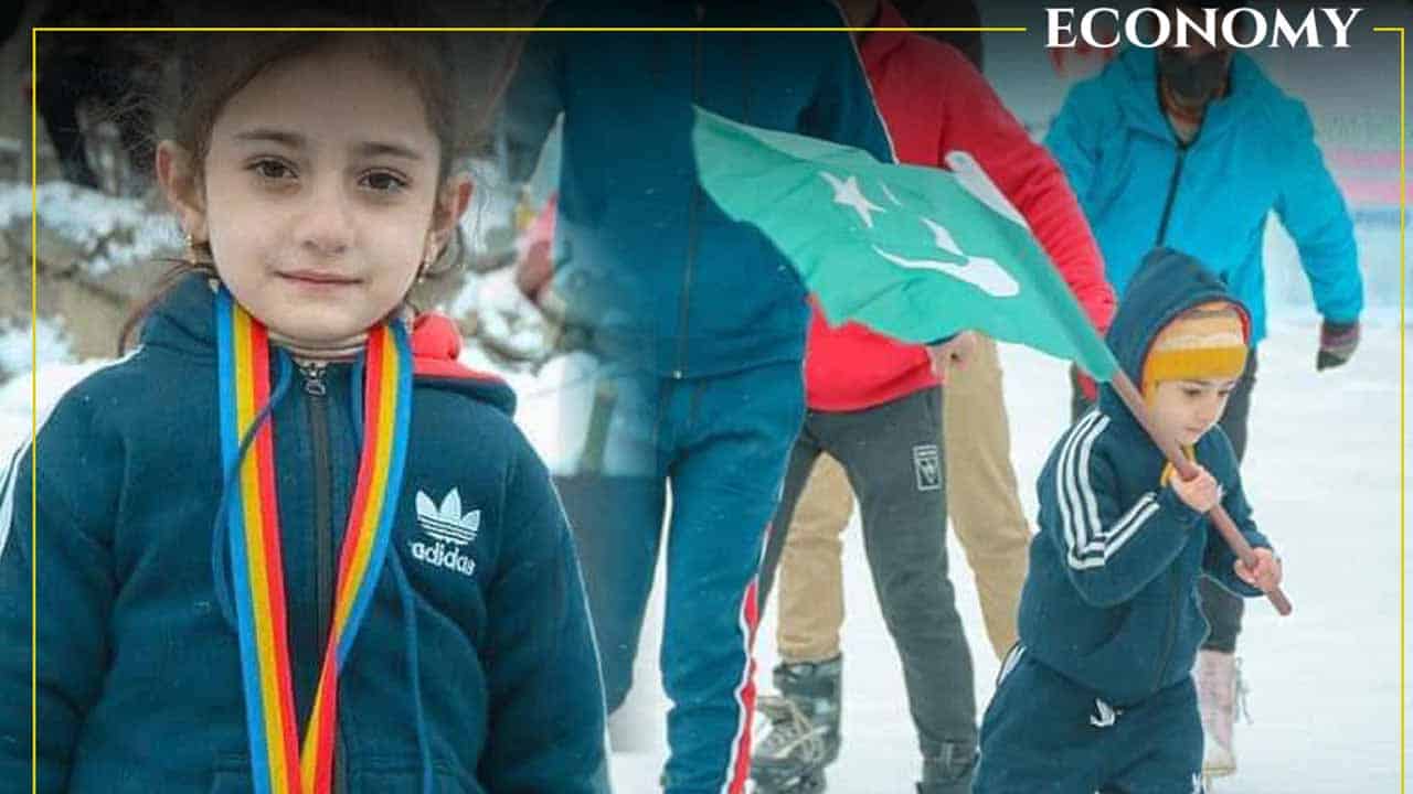 4 Year Old Girl from Gilgit-Baltistan wins Silver Medal in Skating