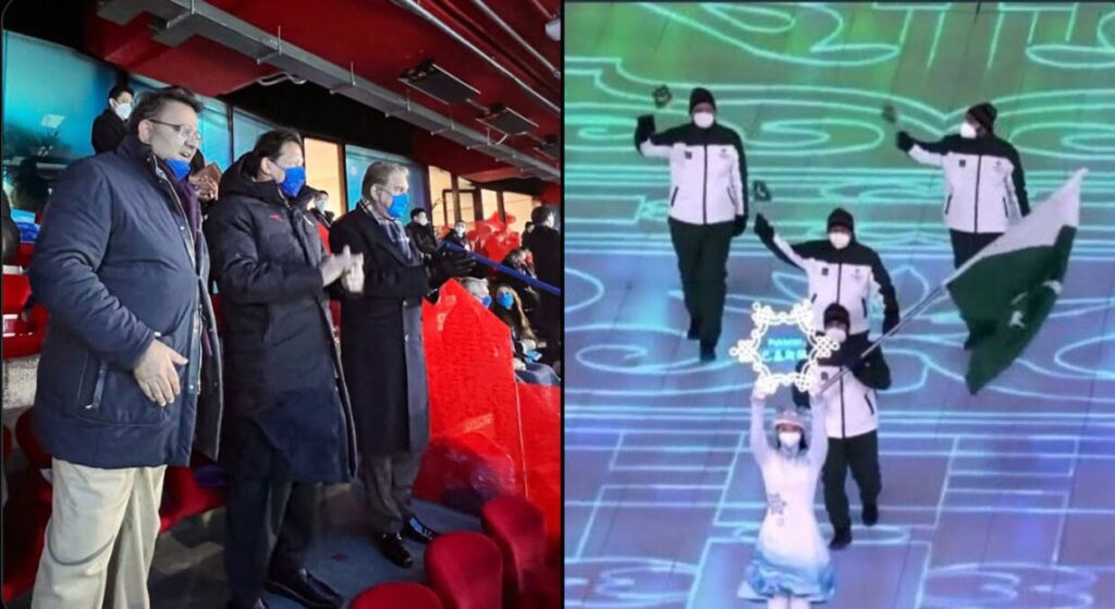 Prime Minister at opening ceremony of Winter Olympics 