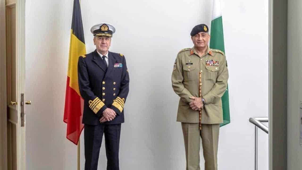 Pakistan, Belgium agree to enhance military ties