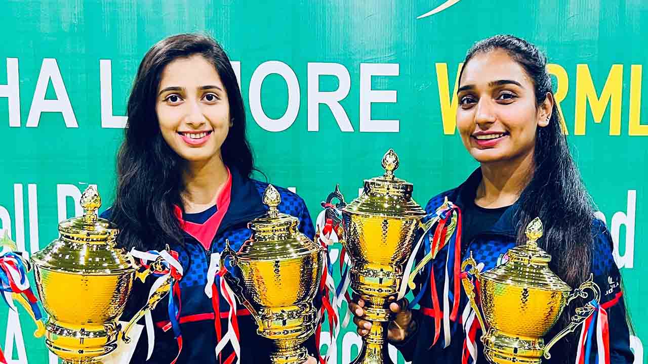 Mahoor shahzad & Ghazala Siddiqui Women's Doubles National Badminton championship 2022