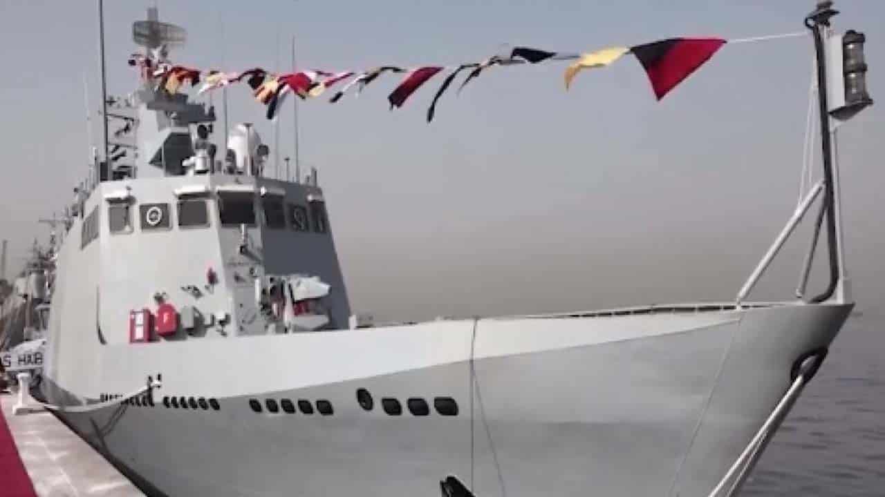 Pakistan Navy inducts first indigenous warship PNS HAIBAT