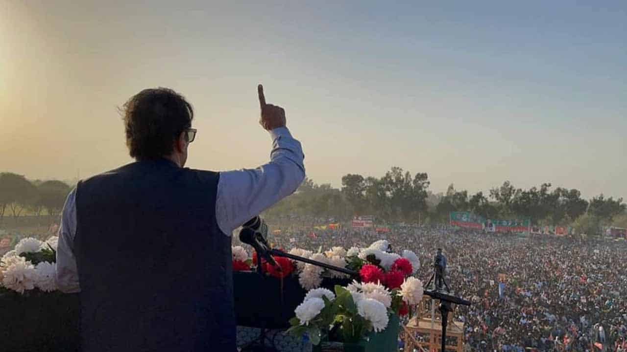 Live: PM Imran addresses PTI’s ‘historic’ power show in Islamabad
