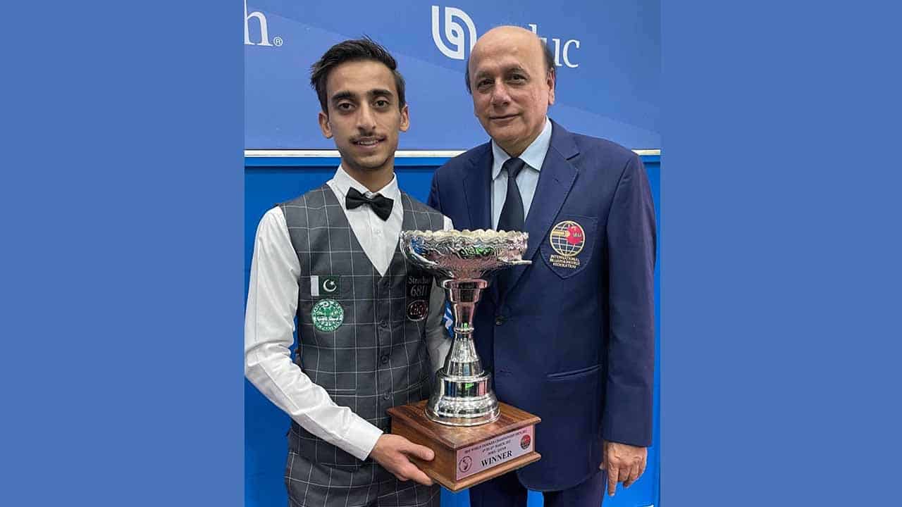 Pakistan’s 16-Year-Old Ahsan Ramzan Becomes World Snooker Champion