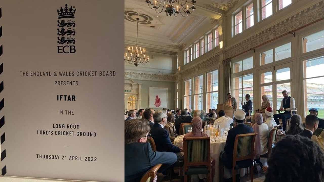England Cricket Board hosts its first-ever iftar event at Lord's