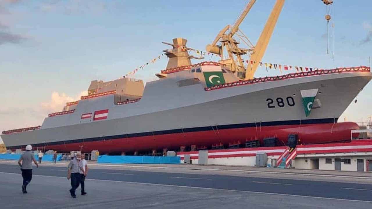 Pakistan to launch 3rd Babur class guided missile heavy corvette this month